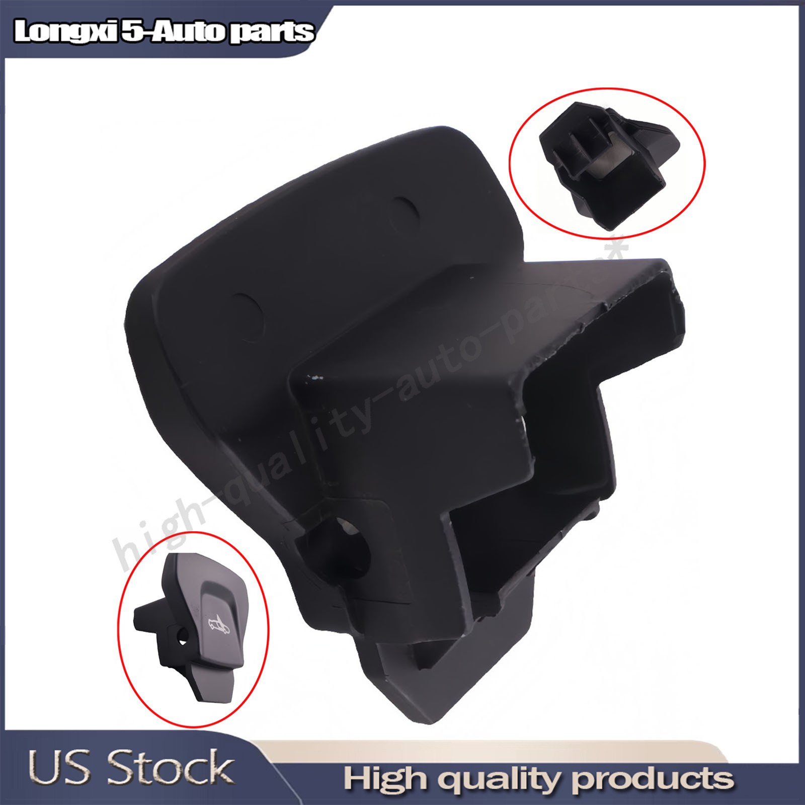 New 13M0434CP Black Right Side Door Control Switch Button fit McLaren 570S 600LT