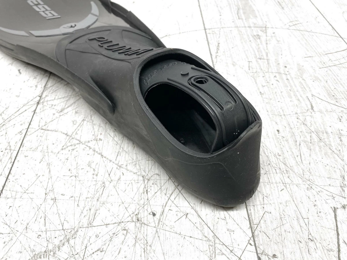 Cressi Pluma Tauch-Füsslingflossen Gr. 39-40 schwarz-silber