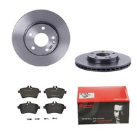 Brembo Bremsscheiben Coated Ø276 + BremsbelÄGe Vorne FÜR Mercedes A-KLASSE W169