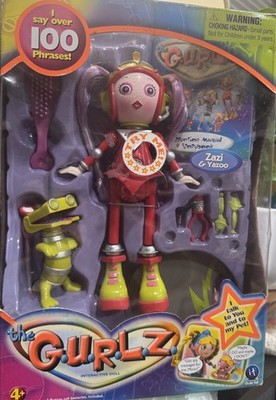 NOS Irwin Toy 2002 THE GURLZ Interactive ZAZI & YAZOO Talking DOLL