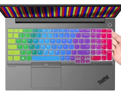 Colorful Keyboard Cover for 15.6'' Lenovo ThinkPad E15 Gen 4/3/2 T15 T15p T15g...