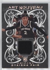 2024 Panini Origins WNBA Art Nouveau Memorabilia Dyaisha Fair Rookie RC 00gy
