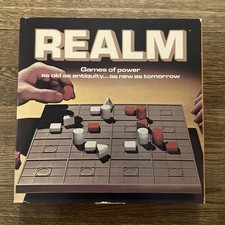 Vtg REALM Strategy Board Game 1973 Rare 1st Edition Gamut