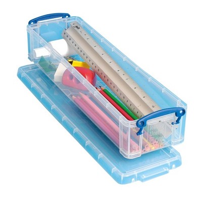Really Useful Plastic Storage Box 1.5 Litre Clear Single