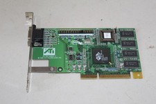Vintage ATI Rage AGP Video Card 1998 109-49805-11 VGA Output Retro PC Untested
