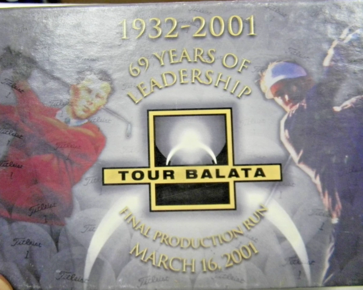 Titleist Tour Balata 1932-2001 記念モデルボール Titleist Tour Balata 1932-2001 記念モデルボール Titleist Tour