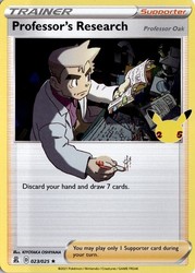 Professor's Research 023/025 Celebrations Holo Rare