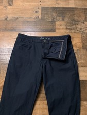 Vuori Meta Pants Mens 32 Blue Preppy Business Slash Pockets Chino Trouser