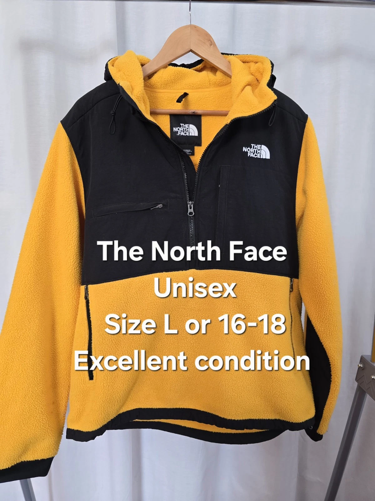 The North Face Anorak Fleece Jacket Size L Or 16-18