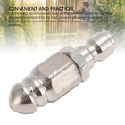 Sewer Jet Nozzle 5000 PSI High Pressure Washer Jetter Nozzle Efficient For High