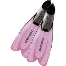 Cressi Agua Swim Fins Pink Ladies Size 6/7