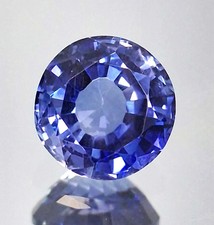 Blue Sapphire Natural Round Shape 8-10 Carat Certified Loose Gemstone SP975
