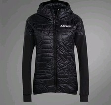 ADIDAS BLACK TERREX VARILITE HYBRID PRIMALOFT JACKET WOMENS MEDIUM NWT