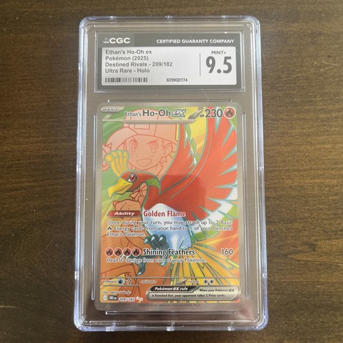 Ethan's Ho-Oh ex graded CGC 9.5 for sale on eBay