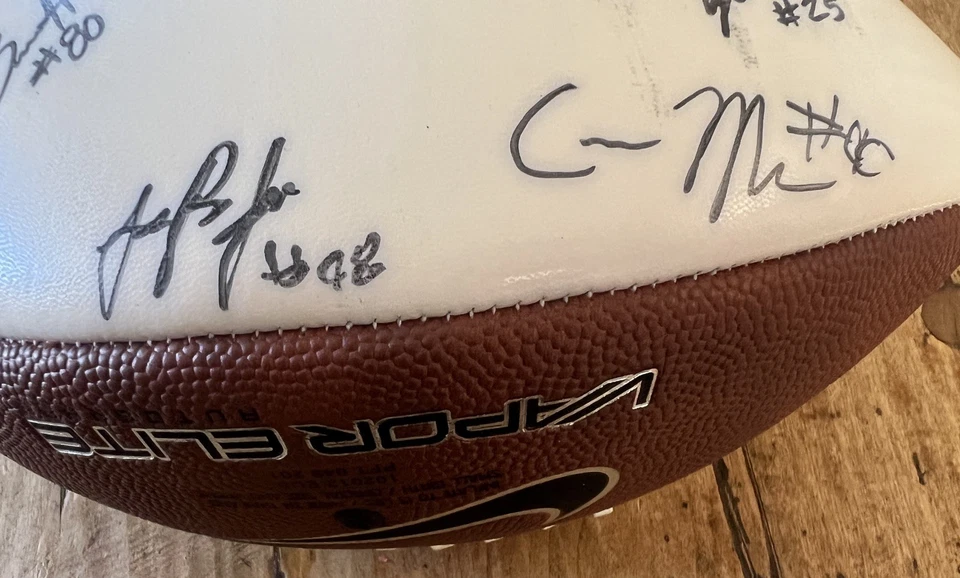 2016 USC Trojans Autographed Football Ball - 22 signatures Nike Vapor Elite - Image 3 of 4