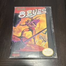CIB 8 Eyes NES w/ Box & Manual NTSC-U/C (US/Canada) Action/Adventure TAXAN