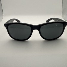 Ray-Ban Andy RB4202-6089-71 Unisex Matte Black Full Rim Square Sunglasses Read