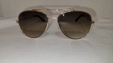 Vintage O by Oscar de la Renta Sunglasses Gold Aviator MOD-307 718 Gradient