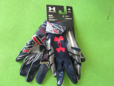 New UA under armour F8 gluegrip gloves size mens XL
