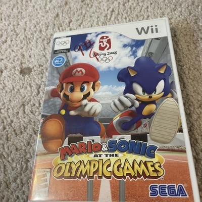 Mario & Sonic at the Olympic Games (Nintendo Wii, 2007) Beijing 2002 Cib Works.