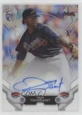 2019 Topps High Tek High Tek Auto Touki Toussaint #HTA-TT Auto 0o84