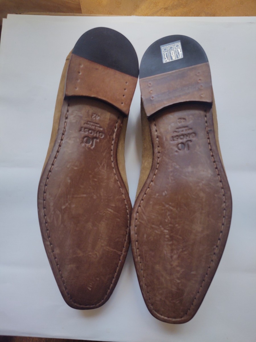 NlB JO GHOST $595 SUEDE WITH LEATHER Accent Loafers Leather  display picture 3