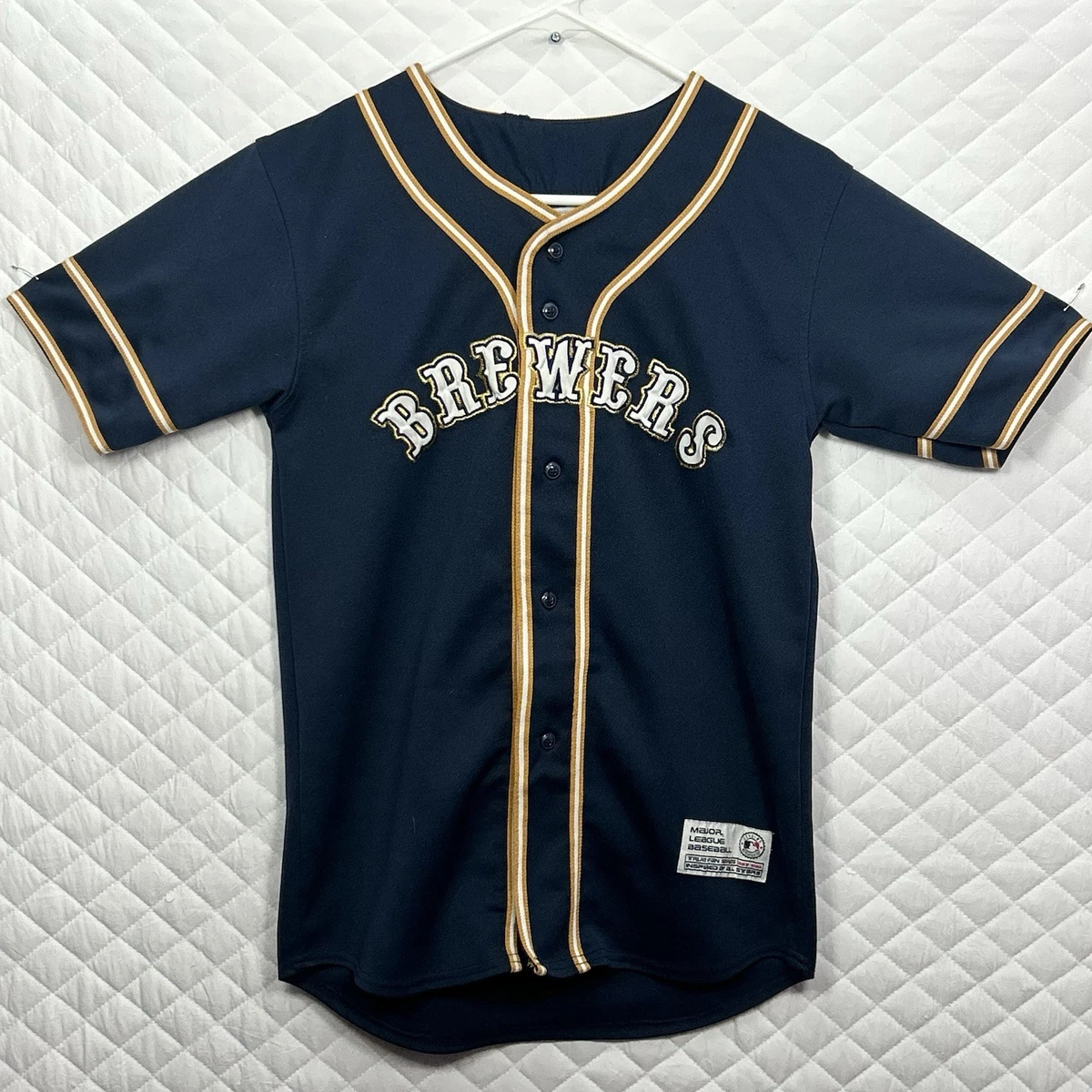 Milwaukee Brewers Gold MLB Jerseys for sale | eBay