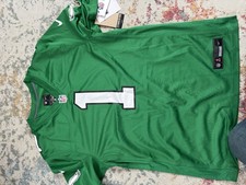 Authentic NFL  Jalen Hurts #1 Kelly Green NFL Football Jersey Size m