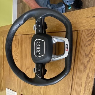 Audi Q3 RS Steering Wheel.