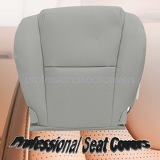 Replacement Driver Bottom Perforated Seat Cover Gray For 2006-2011 Lexus Gs300