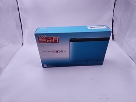 Nintendo 3DS XL Blue & Black 4GB Memory CIB w/ Manual + Charger Tested & Working