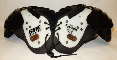 BIKE AIR LITE LASER FOOTBALL SHOULDER PADS YOUTH EXTRA EXTRA SMALL, 24-26" CHEST