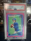 2025 Optic Jaxson Dart Pink Rated Rookie PSA 8