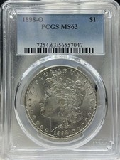1898-O Morgan Dollar PCGS MS-63 Frosty