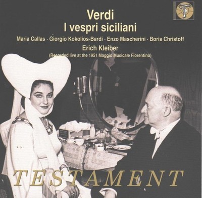 Verdi: Opera  Sicilian Evening Prayer  (overture is missing) Verdi (1813-19 [CD]
