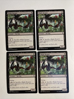 4x Mtg Ixalan Commune Blight Keeper NM Magic The Gathering