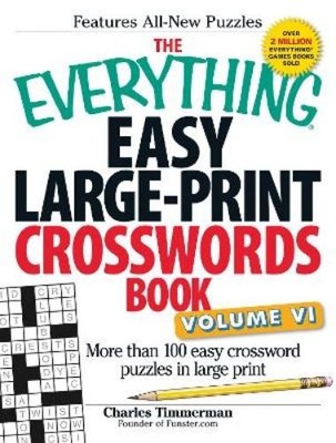 Charles Timmerm The Everything Easy Large-Print Crosswords Book, V (Taschenbuch)
