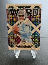 2025 Panini Mosaic Football White Introductions Cam Ward /25 RC