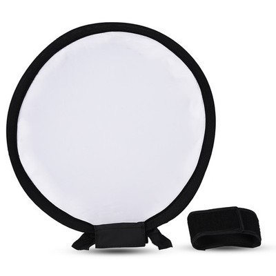 Mini Portable Round Beauty Dish Flash Diffuser Softbox NEW