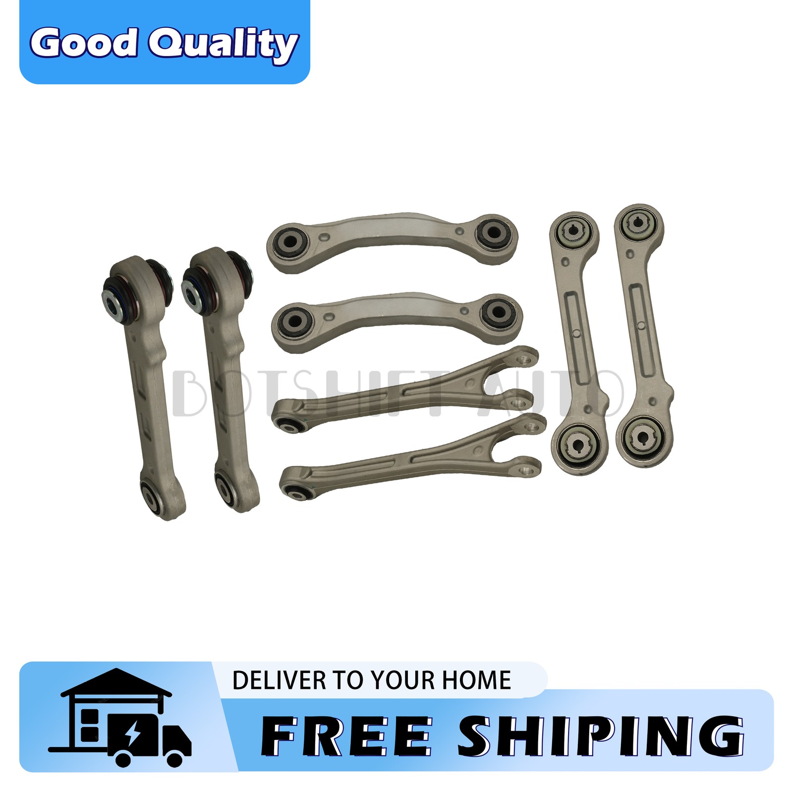 8PCS Rear Suspension Control Arm Kit Fits 2017+ Maserati Levante US
