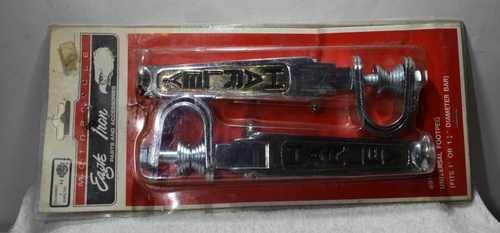 Harley Davidson Eagle Iron Custom Scripted Foot pegs P/N49102-86T H1 - Picture 2 of 7