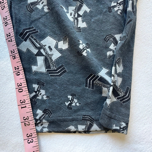 California CraZee Wear USA Gym Pants Baggy Parachute Gray Muscle Man 90's Sz L - Picture 9 of 10