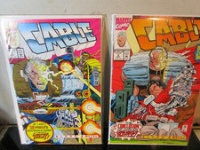 Cable Blood and Metal #1-2 (1992) Marvel Comics BAGGED BOARDED