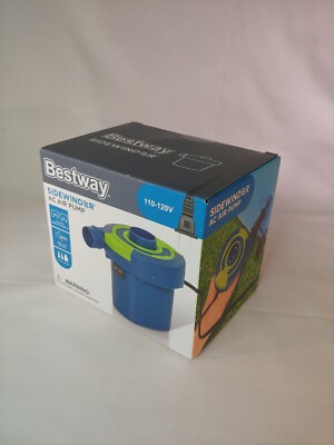 Bestway Sidewinder AC Air Pump 110-120 V Inflation / Deflation Camping Swimming