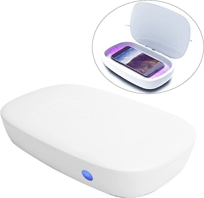 Multifunktions-UVC-Ultraviolett-Box UV-Reiniger-Box Wireless Phone Charger Weiß