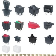 14PCS Set of Switch Kit for Power Wheels Kid's Ride on Toys Replacement...