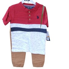 U.S. Polo ASSN. Boys set 2 Piece size 4
