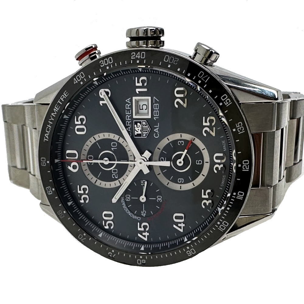 ○Tag Heuer Men'S Watch/Carrera 1887 Chronograph//Ss/Gray/Car2A11