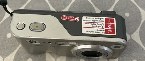 HP Photosmart M517 5.2MP Compact Digital Camera Silver - Picture 6 of 16