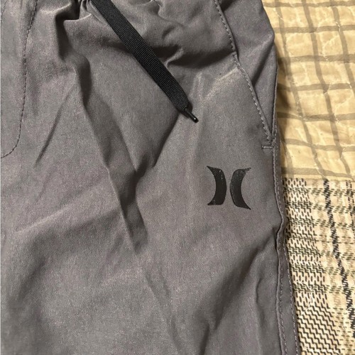 Kids Hurley Gray Jogger Pants 5/6 - Picture 2 of 4